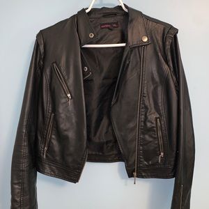 Material girl leather jacket